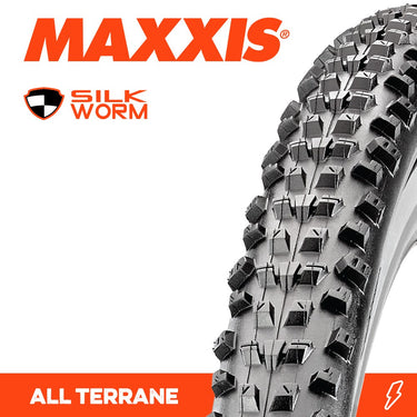 Maxxis Tyre All Terrane 28 X 33C Silkworm Tub 120X2TPI